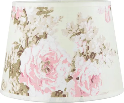 Obrázek produktu pro Stínidlo na venkovskou lampu "Willow" s motivem E14 v ecru růžové barvě