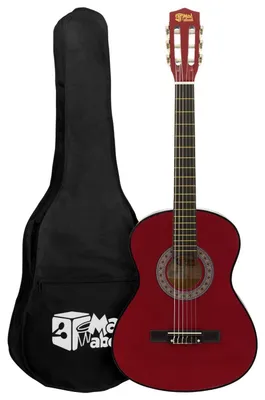 Image de Guitare classique 3/4 - Rouge