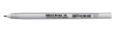 Immagine prodotto di Penna gel Sakura Gelly Roll bianca | vari spessori - 10 bold