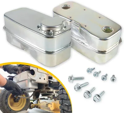Schalldämpfer mit zwei Einlässen 951-0616B für MTD Cub Cadet