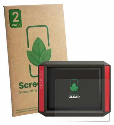 Produktbild von 2x ScreenLeaf Schutzfolie für Müller Elektronik TRACK‑Guide III Displayschutz Display Schutz Folie Klar Transparent