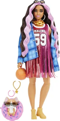 Image de Barbie Poupée Extra Look Basketball