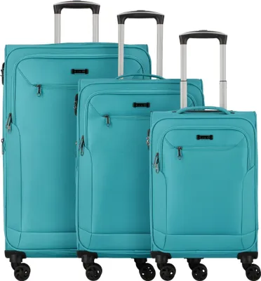 Produktbild von d&n Travel Line 6804 4-Rollen Kofferset 3tlg.