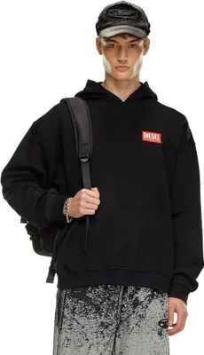 Produktbild von Diesel S Boxt Lab Kapuzenpullover Schwarz L Herren Schwarz L