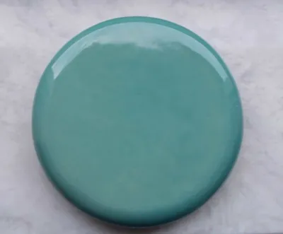 Productafbeelding van Reinigingskachel, turkooisgroen, reinigingsplaat voor kachel, rond, diameter 15 cm