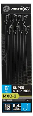 Obrázek produktu pro Matrix Návazec MXC-3 6” Super Stop Rigs 14 / 0.165mm
