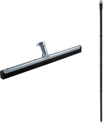 Produktbild von Novaliv Wasserschieber Bodenabzieher 60cm mit Stiel 130 cm Duschabzieher Abzieher Dusche Boden Abzieher Fenster Profi Wasser Abzieher Schieber für Boden Wasserabzieher Terasse Boden Pool