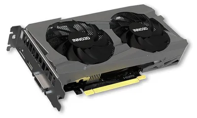 Zdjęcie produktu dla INNO3D GeForce RTX 3050 TWIN X2 OC, GeForce RTX 3050, 6 GB, GDDR6, 96 bit, 7680 x 4320 px, PCI Express x16 4.0