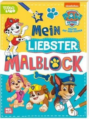 Produktbild von PAW Patrol Kindergartenheft: Mein liebster Malblock