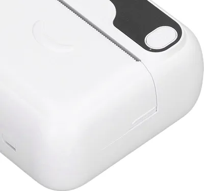 Zdjęcie produktu dla Falsche Frage Drucker Inkless Przenośna Bezprzewodowa Kieszonkowa Etykieta Termiczna Bluetooth Zestaw Biały