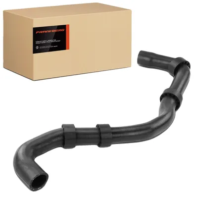 Imagen del producto de Conexión para el radiador, fabricada en goma, longitud de 610 mm, diámetro interior de 25 mm, compatible con vehículos SEAT, se instala en el intercooler