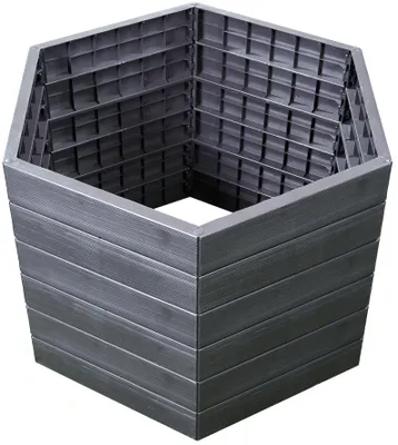 Image de Garantia Ergo Hochbeet L75 Farbe wood, Größe 110x95 cm, Hähe 75 cm