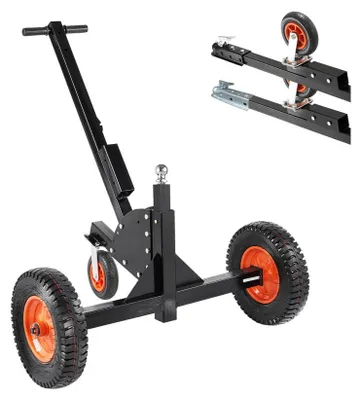 Produktbild von Anhänger, Transportwagen, 680,4 kg Tragfähigkeit – Verstellbare Anhängekupplung, 56-66 cm – 38 cm Luftreifen – Kohlenstoffstahl