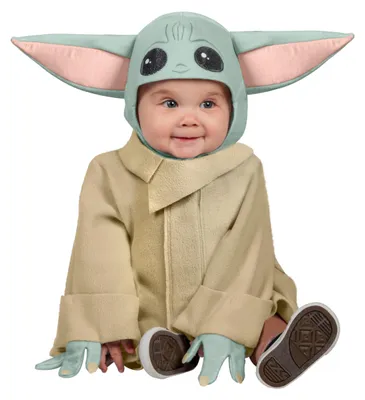 Obrázek produktu pro Dětský kostým Yoda™ pro děti Mandalorian - Star Wars™ 2 až 3 roky (83 až 97 cm)