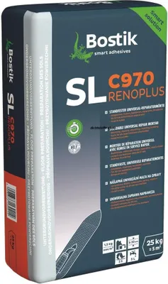 Produktbild von Bostik SL C970 Renoplus Boden-Wand Ausgleichsmasse-Nivelliermasse 25kg Sack