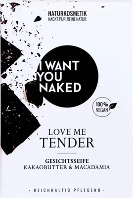 Obrázok produktu pre Mydlo na tvár - Love Me Tender Kakaové maslo a makadamia 100g