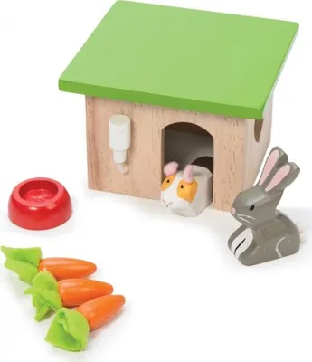 Produktbild von Le Toy Van Bunny & Guinea Set, Puppenhaus-Spielzeug, 3 Jahr(e)
