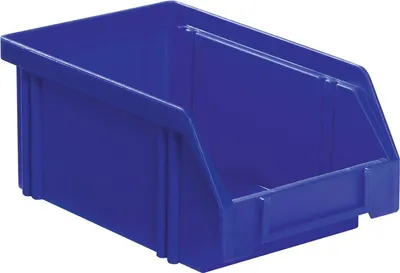 Zdjęcie produktu dla LA-KA-PE pojemnik z otwartym frontem L 160 / 140 x W 105 x H 75 mm niebieski - LK4 BLAU