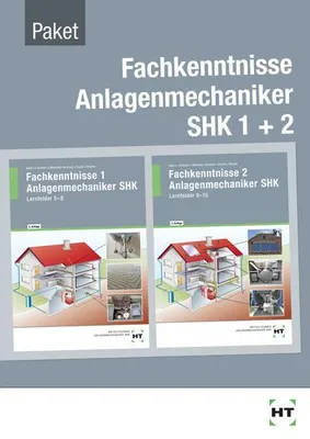 Produktbild von Paketangebot Fachkenntnisse Anlagenmechaniker SHK 1 + 2
