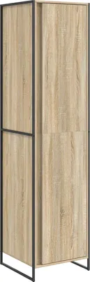 Produktbild von vidaXL Warderobe mit Speicher Sonoma 50 x 50 x 200 cm Holzwerkstoff