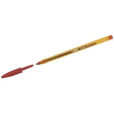 Produktbild von BIC Kugelschreiber Cristal Fine Strichfarbe: rot