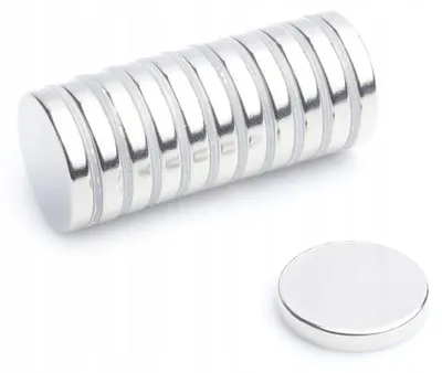Immagine prodotto di Magnete cilindrico al neodimio MW 18x3 N38, 50 pezzi
