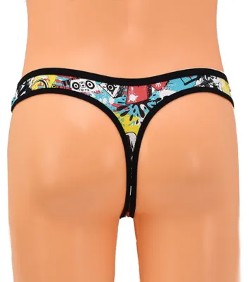 Produktbild von Herren String Tanga Unterwäsche, mehrfarbig, in Größe XL