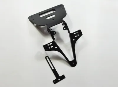 Produktbild von ZIEGER Basic Kennzeichenhalter kompatibel mit Kawasaki ZZR1400 BJ 2006-18