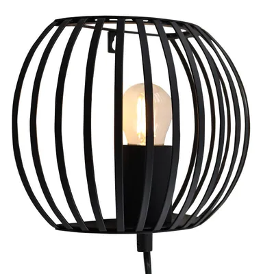 Produktbild von Olucia - LIEVE - Wandleuchte - Schwarz
