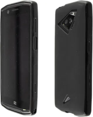 Produktbild von caseroxx Schutz-Hülle TPU-Hülle kompatibel mit Crosscall Action-X5, Gummi Handy Tasche schwarz