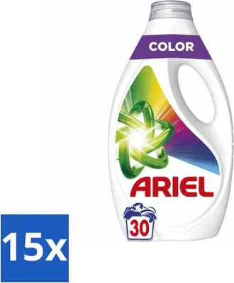 Produktbild von Ariel Flüssigwaschmittel - Color - 30 Wäschen - 1350 ml - Vorteilspack - 15 Stücke