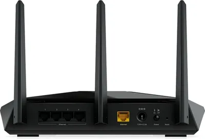 Obrázek produktu pro Netgear Nighthawk AX/5-Stream AX2400 WiFi 6 Router (RAX30) - Wi-Fi 6 (802.11ax) - Dual-Band (2,4 GHz/5 GHz) - Eingebauter Ethernet-Anschluss - Schwarz - Tabletop-Router