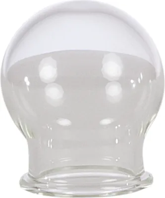 Produktbild von Schröpfglas 2,5 cm, Schröpfgläser, medizinisch Schröpfen, Feuerschröpfen