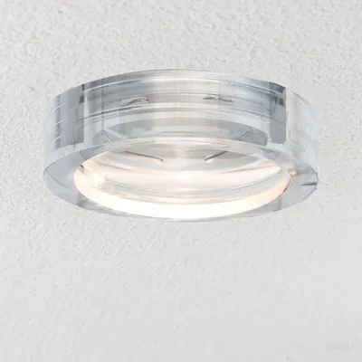 Produktbild von Paulmann 2Easy Premium Einbauleuchten 3er Spot-Set Cristal starr 51mm Klar/Glas