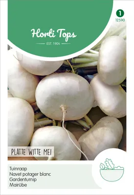 Produktbild von Mairübe Höllandische Weiße | Mairübensamen von Hortitops