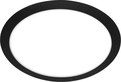Produktbild von LED Deckenleuchte, schwarz, IP44, 1xLED/12W