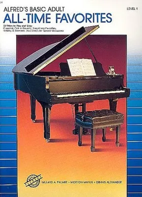 Immagine prodotto di Alfred's Basic Adult Piano Course All-Time Favorites, Bk 1