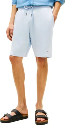 Productafbeelding van Tommy Hilfiger heren lounge shorts, logo sweatshort, korte broek, blauw (Breezy Blue), maat XX
