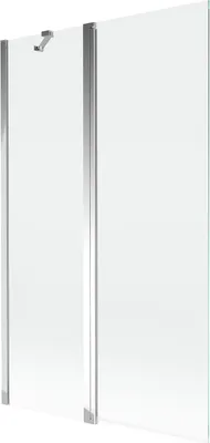Produktbild von Mexen Mist Duschabtrennung 2-flügelig 110 x 150 cm, transparent, Chrom - 8A9-110-011-01-00