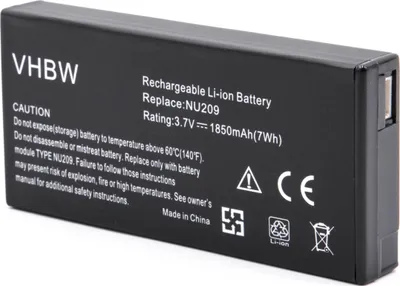 Produktbild von vhbw Akku kompatibel mit Dell PowerVault NX3100, NX3000, NX300 Notebook (1850 mAh, 3,7 V, Li-Ion)