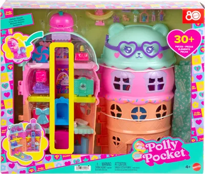 Image de MATTEL Polly Pocket Maison des desserts à la crème glacée JFT91 /2
