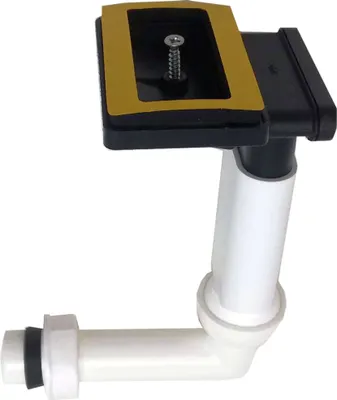 Produktbild von Keenberk Überlauf-Set für Spülen mit flachem Überlauf in Ablagefläche neben dem Becken - rechteckig - 50mm x 80mm