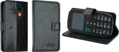 Image de caseroxx Housse de téléphone portable Housse compatible avec Gigaset GL395 Bookstyle-Case Wallet Case