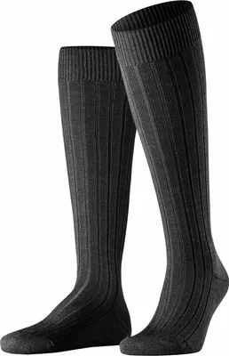Produktbild von FALKE Teppich im Schuh Kniestrümpfe Herren black 45-46
