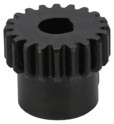 Produktbild von 4303-1006-0020 Gussstahl, 20 Zähne, Zahnrad, 6 mm D-Loch, 0,8 Modulus, Industrieroboterteile