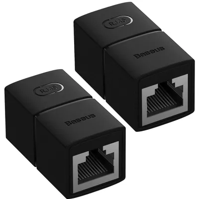 Produktbild von Kabelstecker Baseus, 2 Stück, AirJoy-Serie (schwarz)