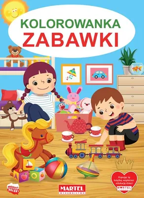 Obrázok produktu pre Kolorowanka dla dzieci Zabawki, 32 strony