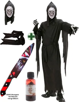 Michael Myers Halloween Kostüm Für Erwachsene - Overall & Maske
