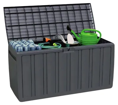 Productafbeelding van Waterdichte Hars Kist voor Buiten, 270 Liter