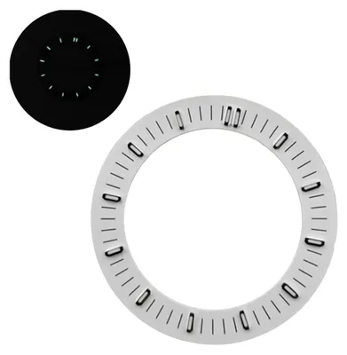 Immagine prodotto di Quadrante dell'orologio, funzione luminosa, compatibile con NH70/NH35/NH36, BIANCO